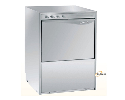 Kromo Dishwasher DUPLA50BT 3 phase 500mm Basket with Drain Pump